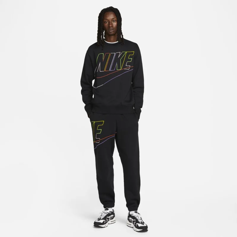 Nike Sportswear Club+ Brushed-Back Crewneck