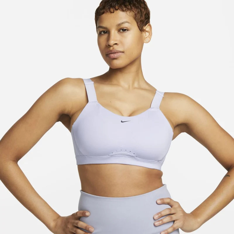 Nike Damen Starker Halt Verstellbarer Gepolsterter Sport BH