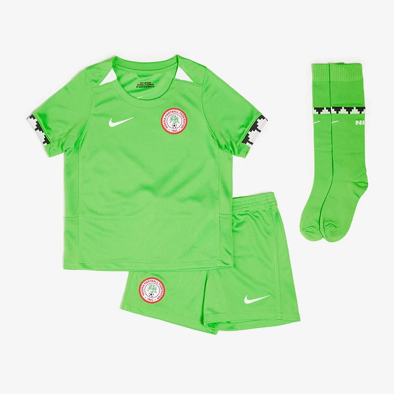 Nike Nigeria 2023 Little Kids Dri-Fit Home Kit