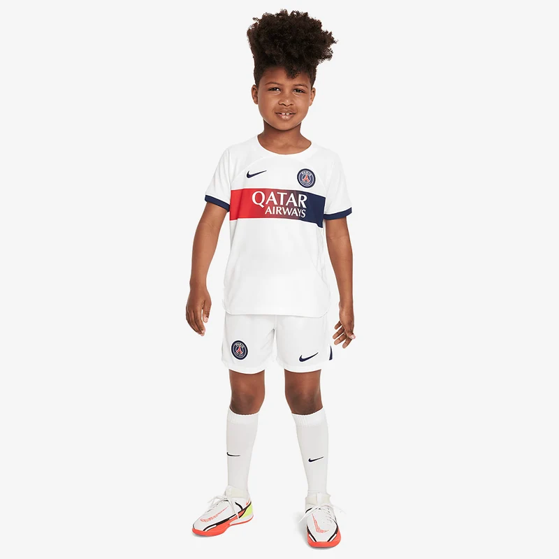 Nike Kleine Kinder Paris Saint-Germain 23/24 Dri-Fit Auswärtsset