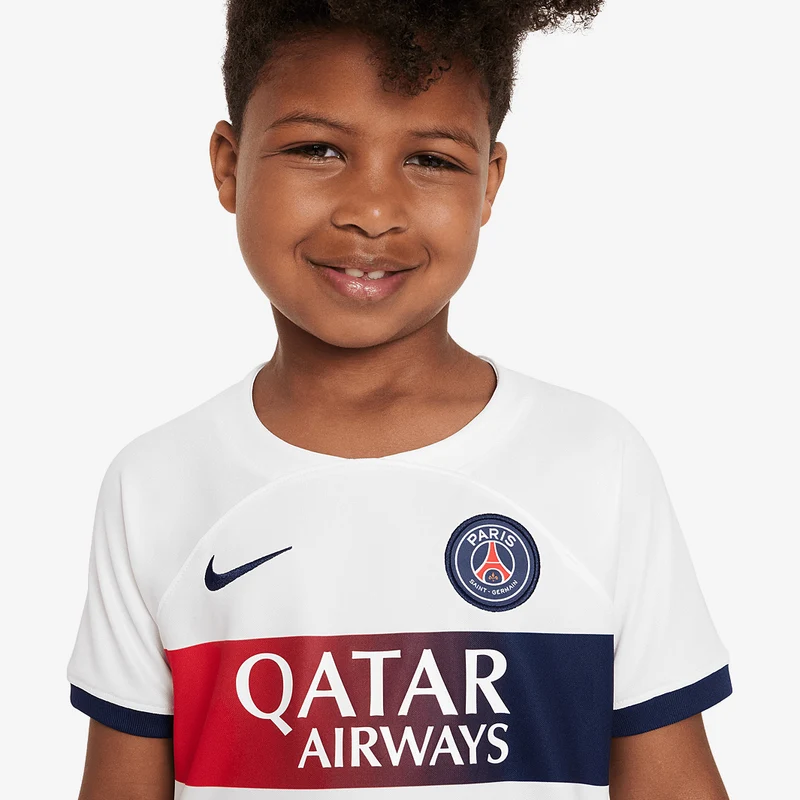 Nike Kleine Kinder Paris Saint-Germain 23/24 Dri-Fit Auswärtsset