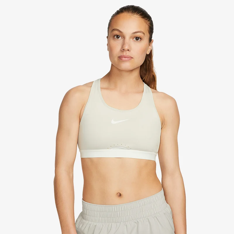 Nike Damen Swoosh Starker Halt Ungepolstert Verstellbarer Sport BH