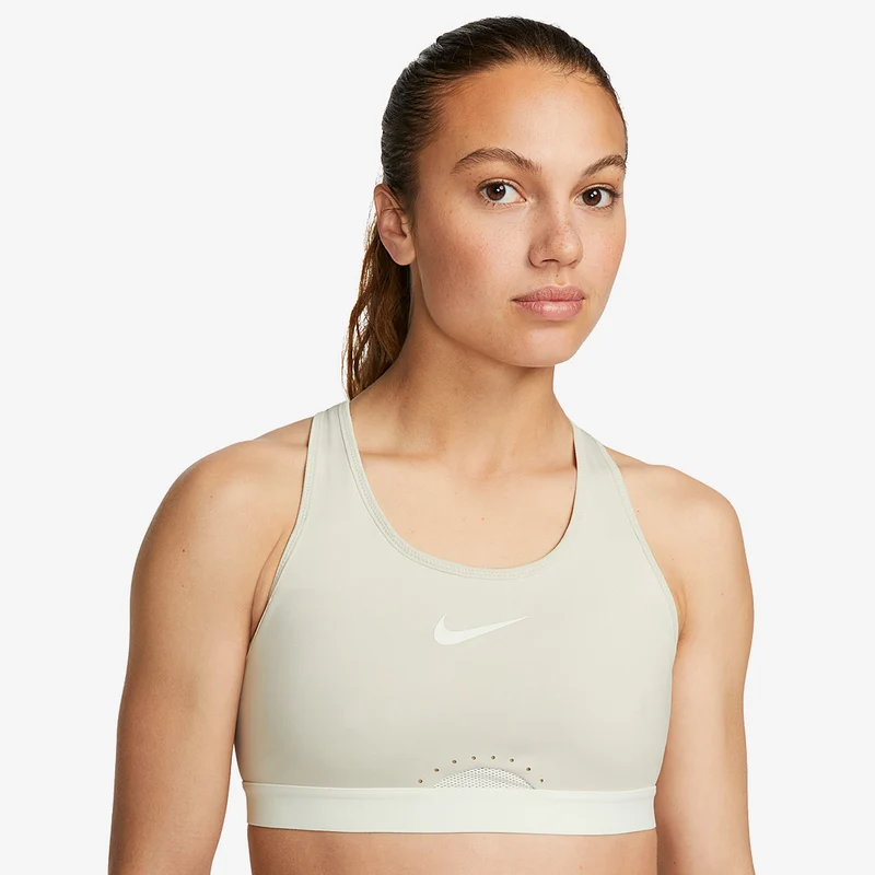 Nike Damen Swoosh Starker Halt Ungepolstert Verstellbarer Sport BH