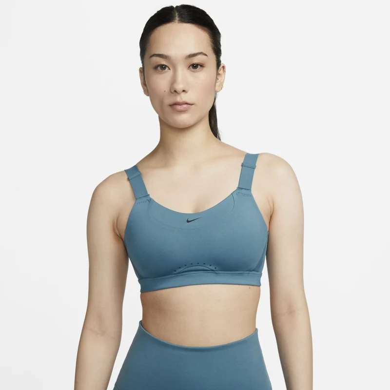 Nike Damen Starker Halt Verstellbarer Gepolsterter Sport BH