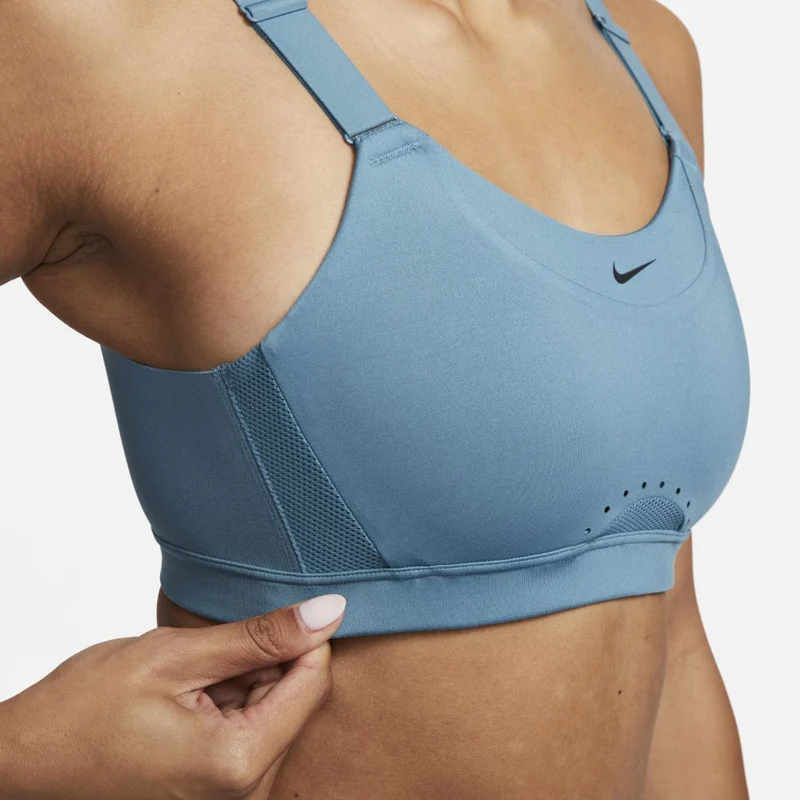 Nike Damen Starker Halt Verstellbarer Gepolsterter Sport BH