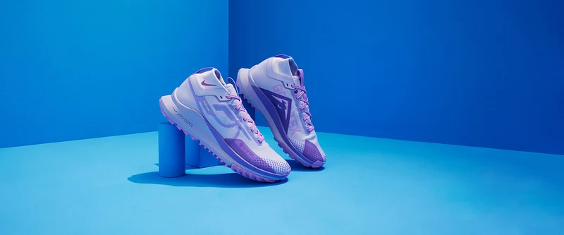Nike Damen Pegasus Trail 4 Gore-Tex - Oxygen Violett/Space Violett
