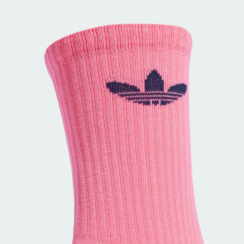 adidas Originals Unisex Trefoil Cushion Crew Socks 6 Pairs