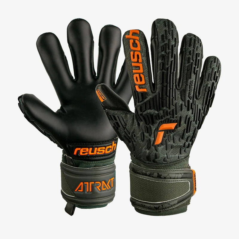 Reusch Attrakt Freegel Gold Finger Support