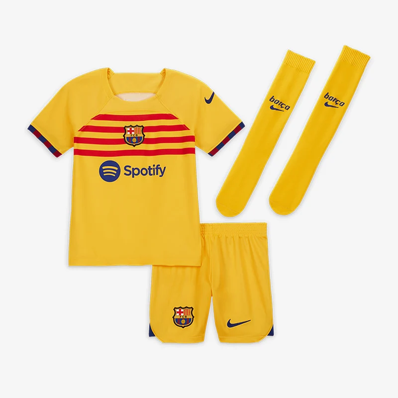 Nike FC Barcelona 23/24 Little Kids 4th Dri