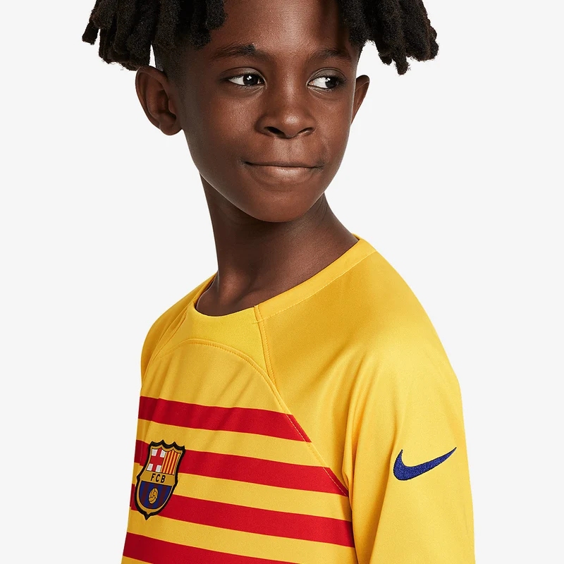 Nike FC Barcelona 23/24 Little Kids 4th Dri