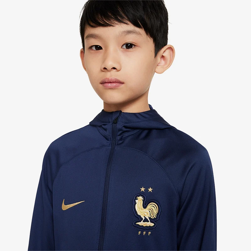 Nike Frankreich Kinder 22/23 Dri-Fit Strike Trainingsanzug