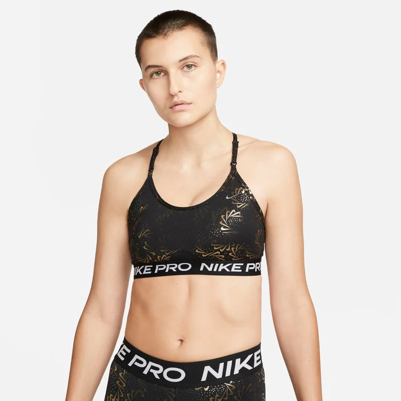 Nike Damen Indy Stripy Sparkle BH