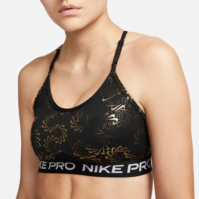 Nike Damen Indy Stripy Sparkle BH
