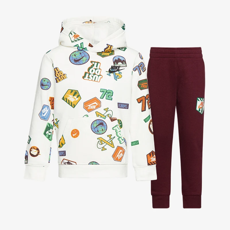 Nike Sportswear Jüngere Kinder Outdoors Fleece Hoodie Set (2-7 Jahre)
