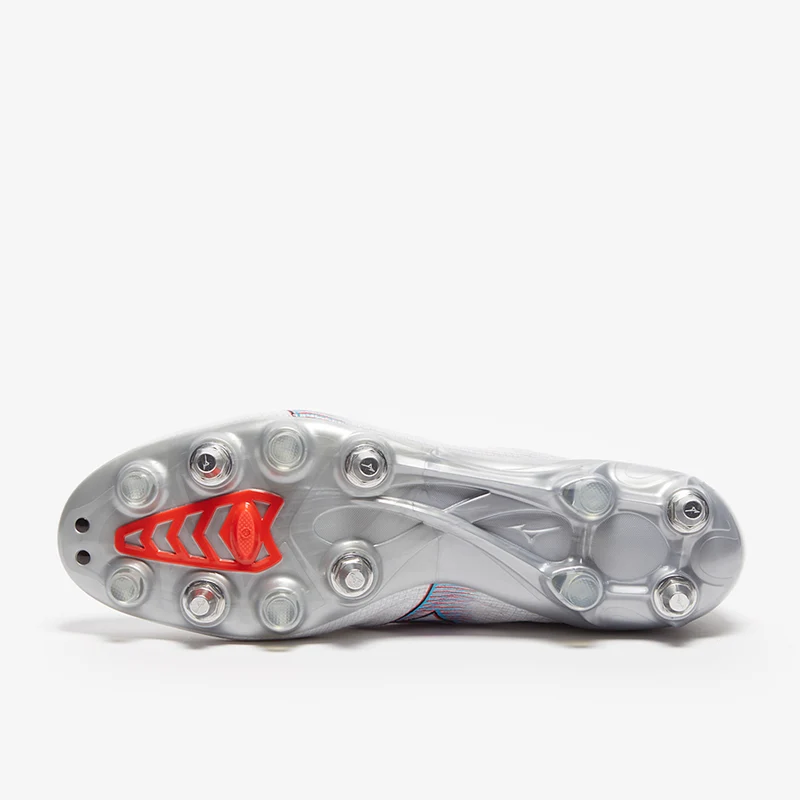 Mizuno Alpha Made In Japan SG Mix - White/Ignition Red