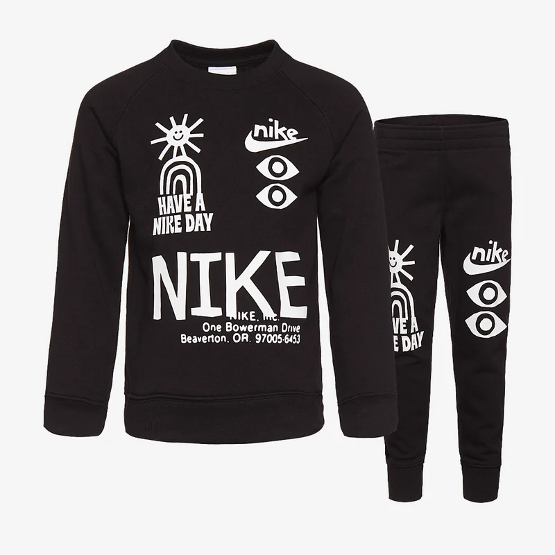 Nike Sportswear Jüngere Kinder Graphic Crew Set (2-7 Jahre)
