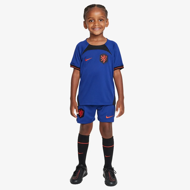 Nike Niederlande Kleine Kinder 22/23 Dri-Fit Auswärtsset