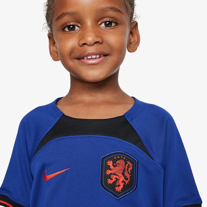 Nike Niederlande Kleine Kinder 22/23 Dri-Fit Auswärtsset