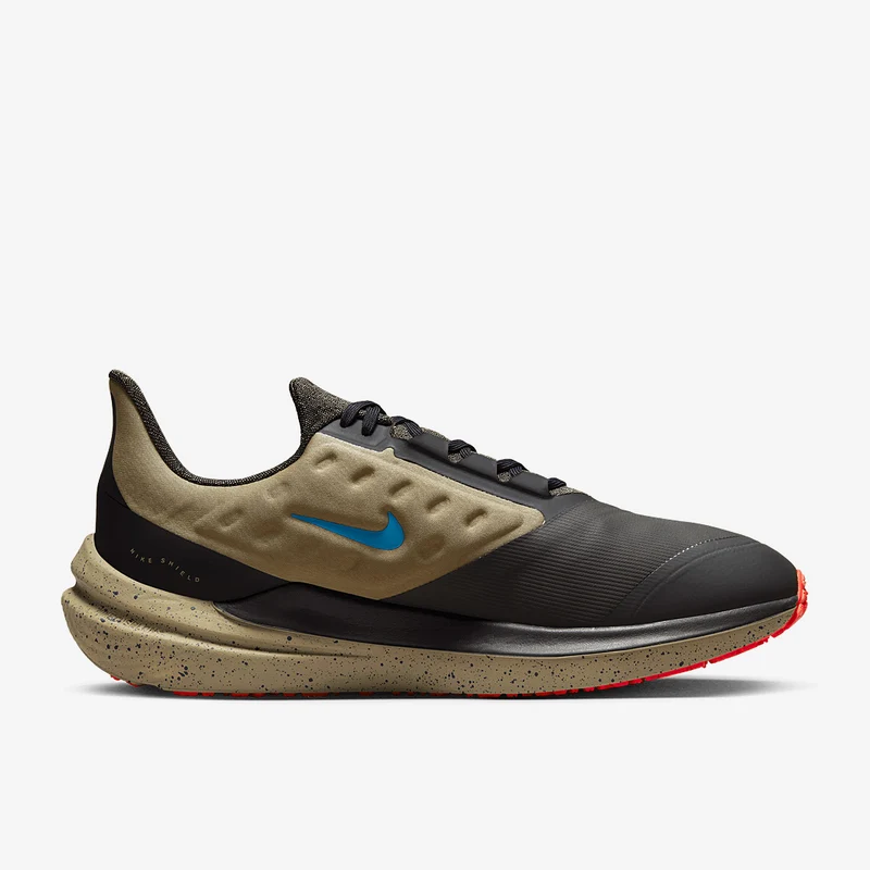 Nike Air Winflo 9 Shield - Medium Ash/Laser Blau/Khaki
