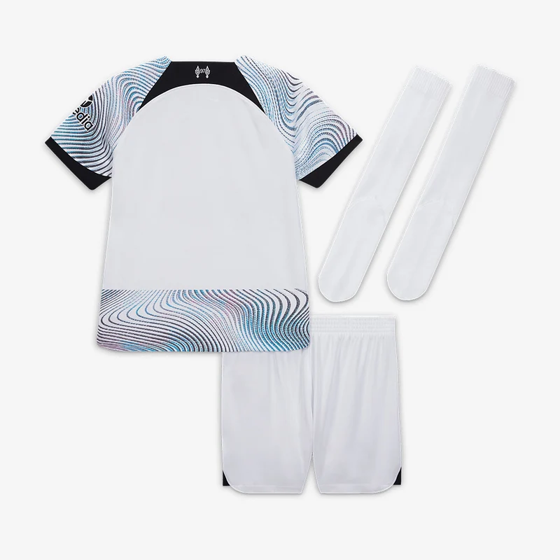 Nike FC Liverpool 22/23 Kleine Kinder Dri-Fit Auswärtsset