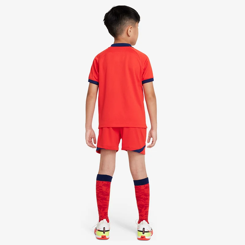Nike England Kinder 22/23 Nike Dri-Fit Auswärtsset