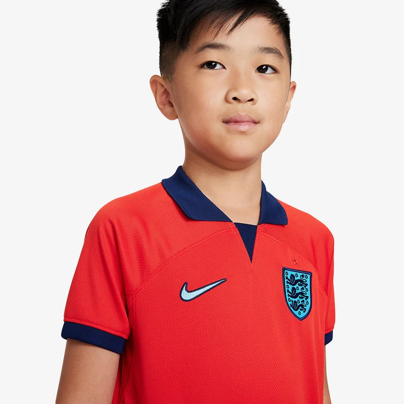 Nike England Kinder 22/23 Nike Dri-Fit Auswärtsset