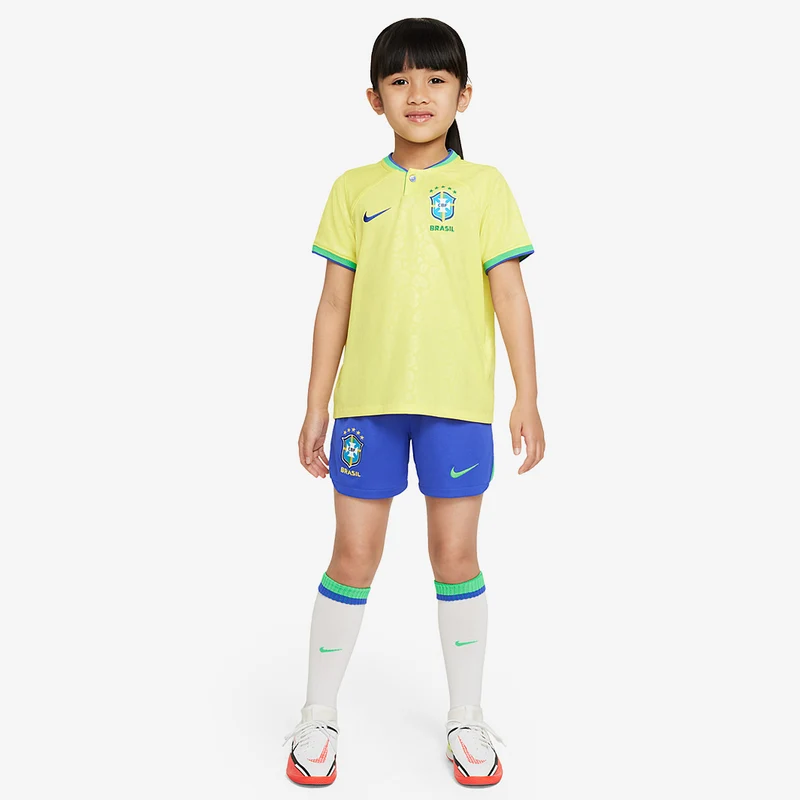Nike Brasilien Kleine Kinder 22/23 Dri-Fit Heimset