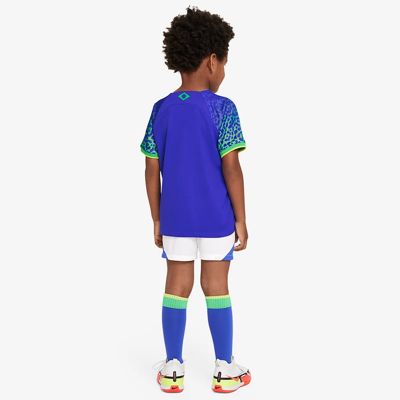 Nike Brasilien Kleine Kinder 22/23 Auswärtsset