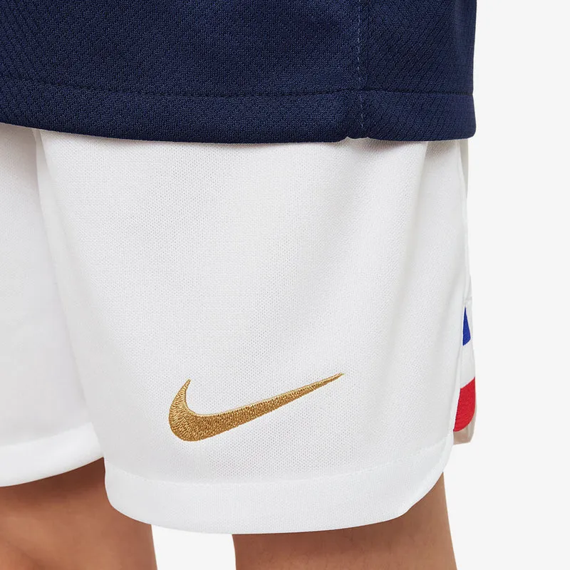 Nike Frankreich Kleine Kinder 22/23 Heimset