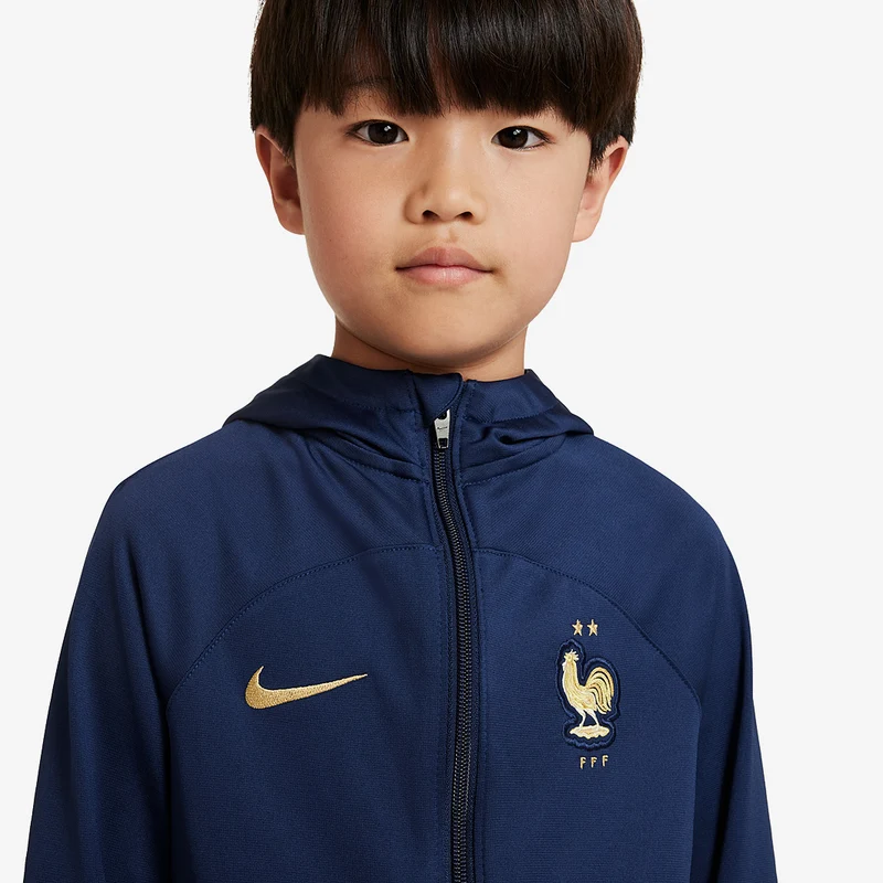 Nike Frankreich 22/23 Kleine Kinder Strike Trainingsanzug