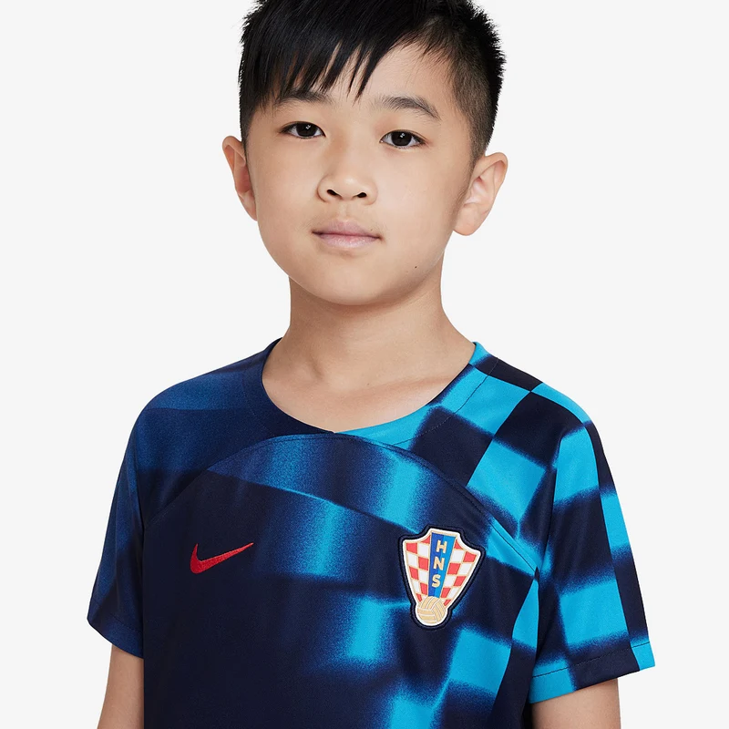 Nike Croatia Little Kids 2023 Dri-Fit Away Kit