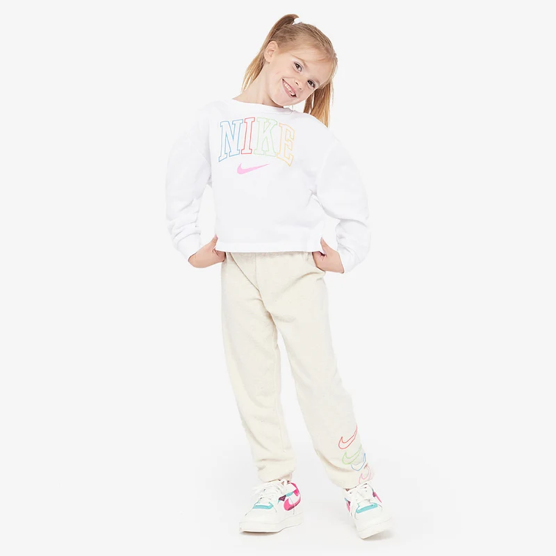 Nike Kleine Kinder Retro Rewind Sweatshirt & Jogginghose Set (2-7 Jahre)