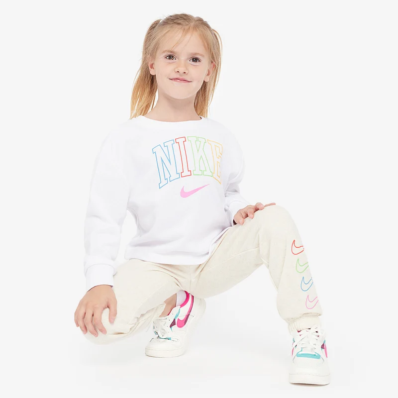 Nike Kleine Kinder Retro Rewind Sweatshirt & Jogginghose Set (2-7 Jahre)