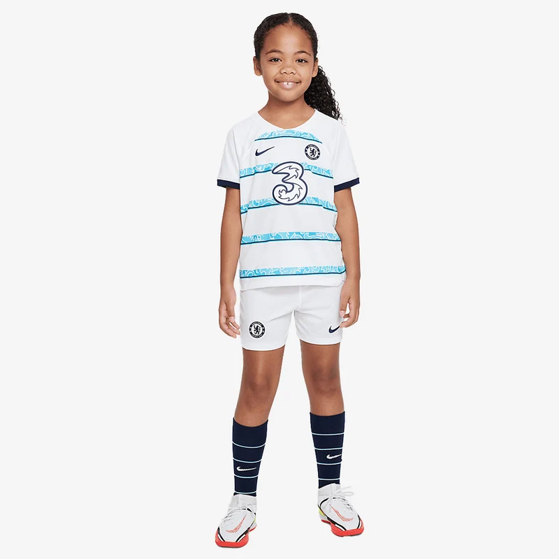 Nike Chelsea 22/23 Kleine Kinder Auswärtsset
