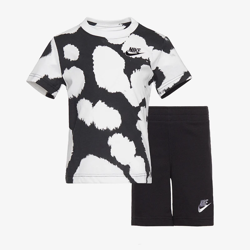 Nike Kleine Kinder Dye Dot Shorts Set (2-7 Jahre)