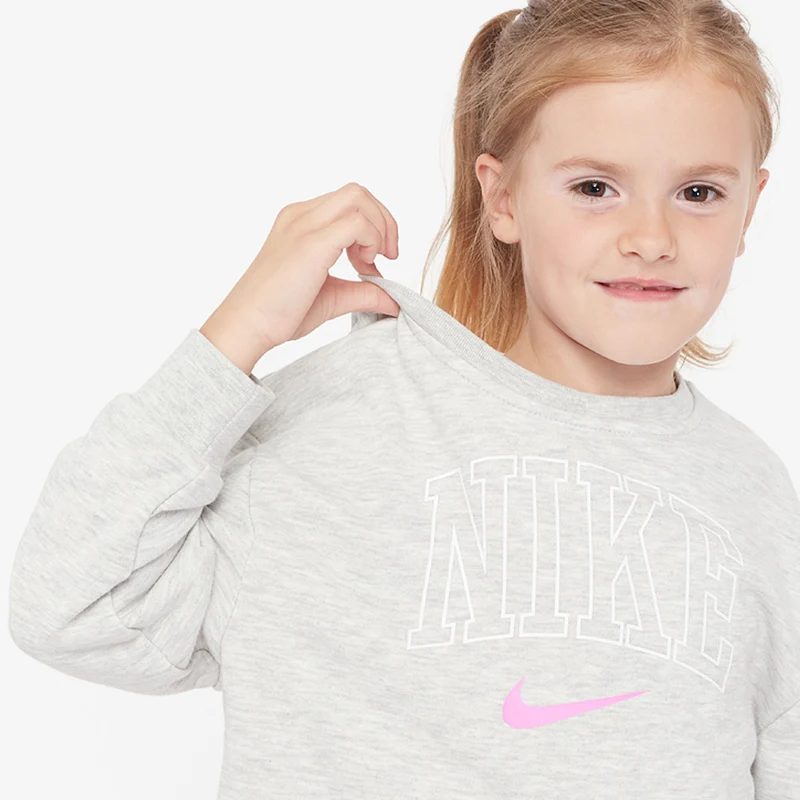 Nike Kleine Kinder Retro Rewind Sweatshirt & Jogginghose Set (2-7 Jahre)