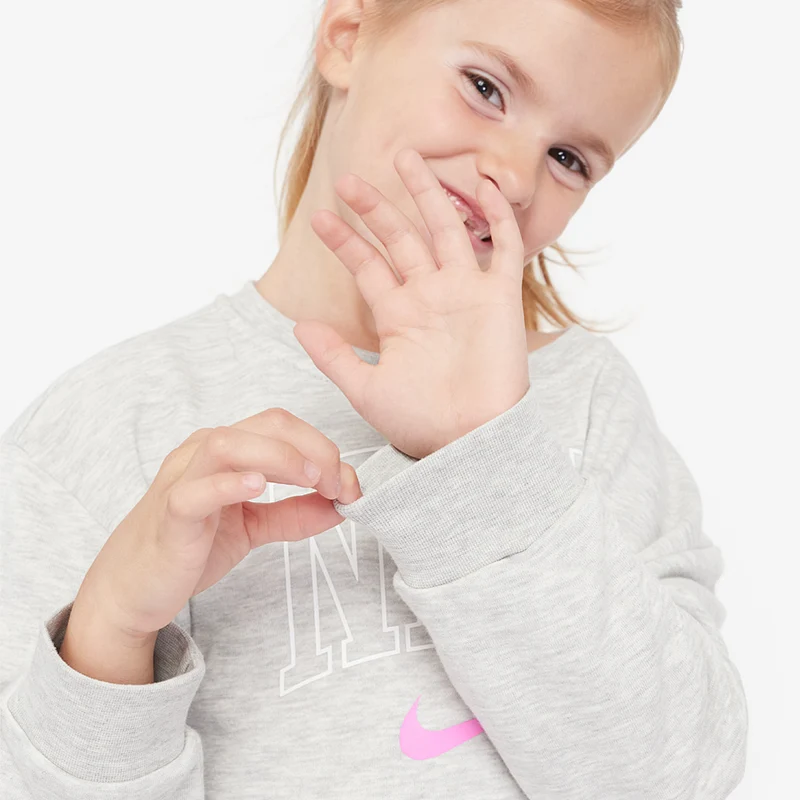 Nike Kleine Kinder Retro Rewind Sweatshirt & Jogginghose Set (2-7 Jahre)