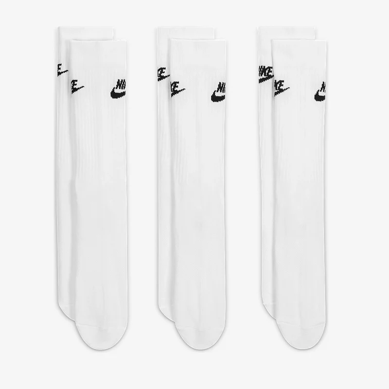 Nike Sportswear Everyday Essential Crew Socks (3 Pairs)