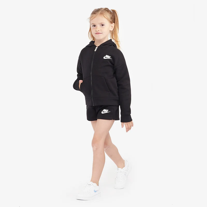 Nike Kleine Kinder Club Fleece Shorts Set (2-7 Jahre)